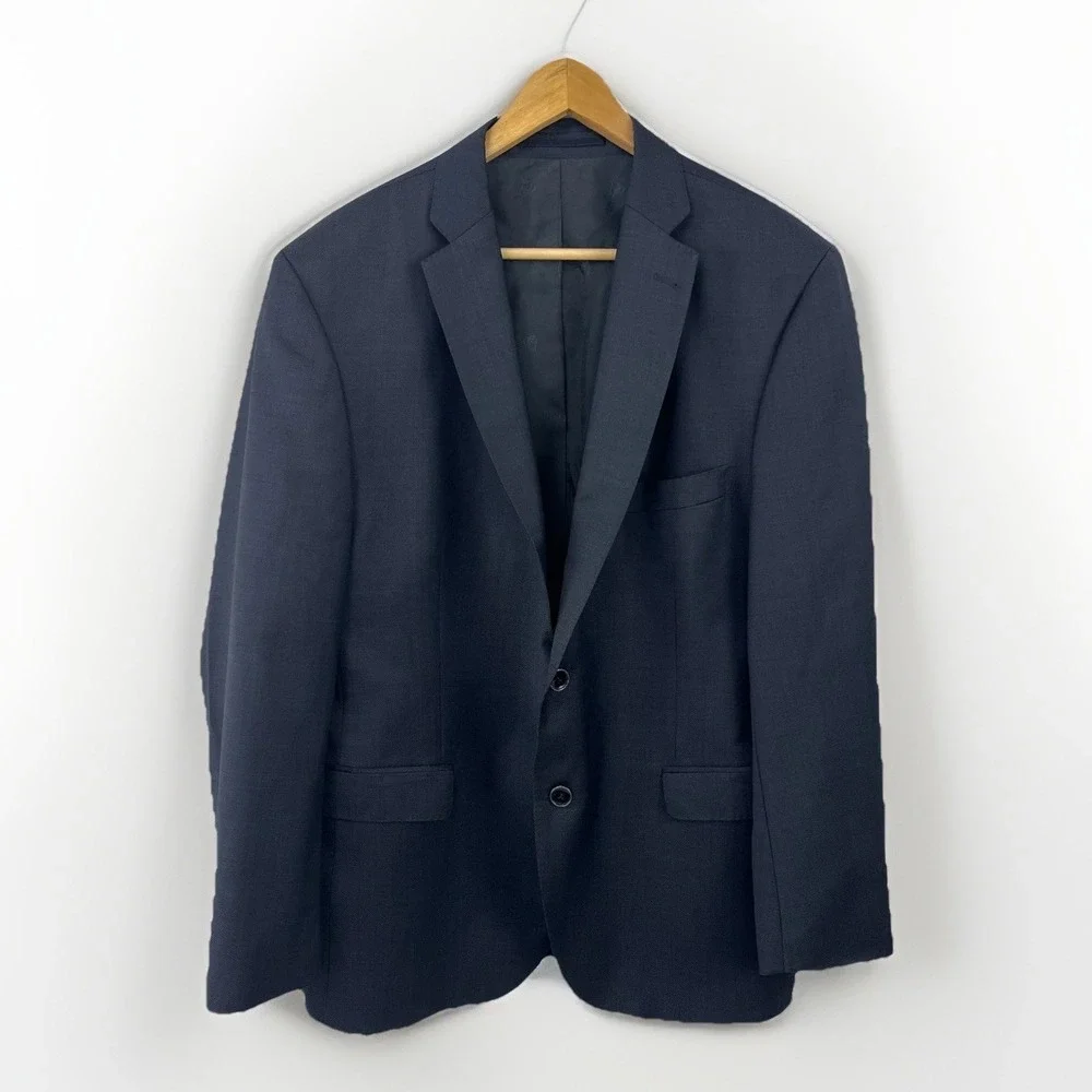 Roy Robson IT 26 US 42S Blazer Wool (Lanificio‎ TG Di Fabio Mill)  Sport Coat